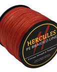 Hercules 100% Super Jigging 500M Pe Braid Fishing Line Sea Carp Fishing-Hercules Official Store-500M Red-0.2-Bargain Bait Box