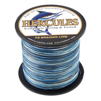 Hercules 15 Colors Fishing Line 8 Strands Carp Fishing Cord 300M 100% Pe Pesca-Hercules Pro store-White-0.8-Bargain Bait Box