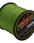 Hercules 8 Strands 500M 100% Pe Extreme Braided Fishing Line Sea Saltwater-Hercules Pro store-Army Green-0.8-Bargain Bait Box