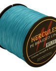 Hercules 8 Strands 500M 100% Pe Extreme Braided Fishing Line Sea Saltwater-Hercules Pro store-Blue-0.8-Bargain Bait Box