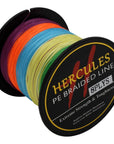 Hercules 8 Strands Multicolor Pe Braided Fishing Line Sea Saltwater Carp Fishing-Hercules Pro store-100M-0.8-Bargain Bait Box