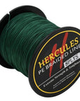 Hercules 8 Strands Pe Braided Fishing Line Saltwater Carp Fishing Weave-Hercules Pro store-100M Green-0.8-Bargain Bait Box