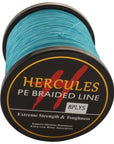 Hercules Pe Braided Fishing Line Tresse Peche 200Lb 1000M 8 Strands Saltwater-Hercules Pro store-Blue-Bargain Bait Box