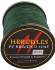 Hercules Pe Braided Fishing Line Tresse Peche 200Lb 1000M 8 Strands Saltwater-Hercules Pro store-Green-Bargain Bait Box