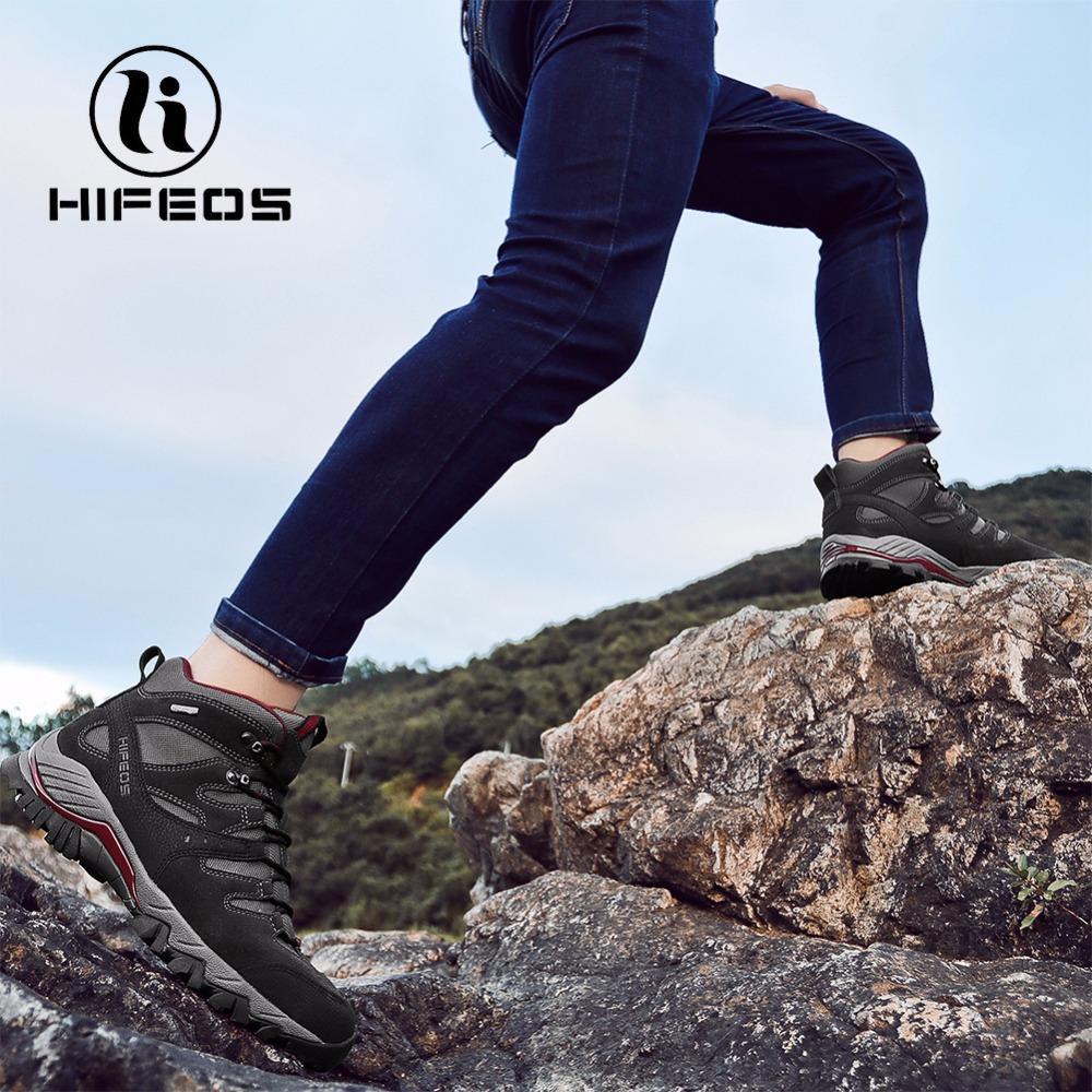 Hifeos Men Tactical Hiking Boots Sneakers For Waterproof Breathable-HIFEOS Official Store-Orange Hiking Boots-6-Bargain Bait Box