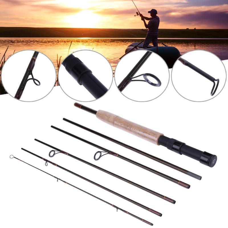 High Carbon Pole 2.3M 7 Section Power Carbon Fiber Spinning/Casting Travel-Spinning Rods-Agreement-Bargain Bait Box