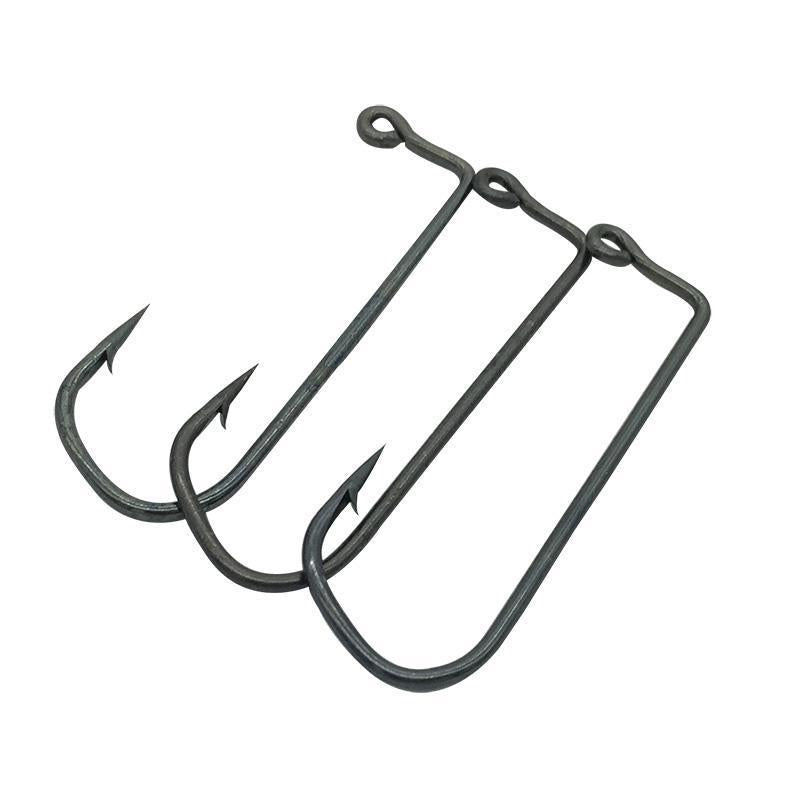 High Carbon Steel Fishing Hook In Size 2/0,3/0 ,4/0 ,6/0 ,7/0 O&#39;Shaughnessy-Jenny&#39;s wholesale online store-2-0 100pcs-Bargain Bait Box