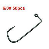 High Carbon Steel Fishing Hook In Size 2/0,3/0 ,4/0 ,6/0 ,7/0 O&#39;Shaughnessy-Jenny&#39;s wholesale online store-6-0 50pcs-Bargain Bait Box