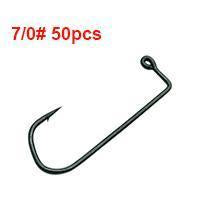 High Carbon Steel Fishing Hook In Size 2/0,3/0 ,4/0 ,6/0 ,7/0 O&#39;Shaughnessy-Jenny&#39;s wholesale online store-7-0 50pcs-Bargain Bait Box