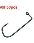 High Carbon Steel Fishing Hook In Size 2/0,3/0 ,4/0 ,6/0 ,7/0 O'Shaughnessy-Jenny's wholesale online store-7-0 50pcs-Bargain Bait Box