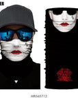 High Elastic 3D Seamless Bandana Scarf Skull Cycling Headwears Women Designs-SCALER Cycling Club Store-HR040712-Bargain Bait Box