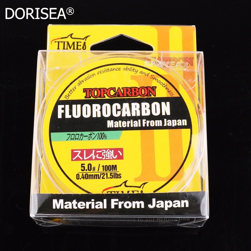 High Quality 100M 4.4-35.2Lb Fluorocarbon Fishing Lines Carbon Fiber Fly Fishing-AGEPOCH Fishing Tackle Co., Ltd.-0.8-Bargain Bait Box