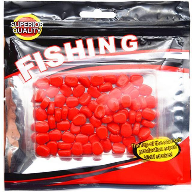 High Quality 100Pcs/Lot Soft Baits Corn Carp Fishing Lures With The Smell Of-WDAIREN KANNI Store-C-Bargain Bait Box