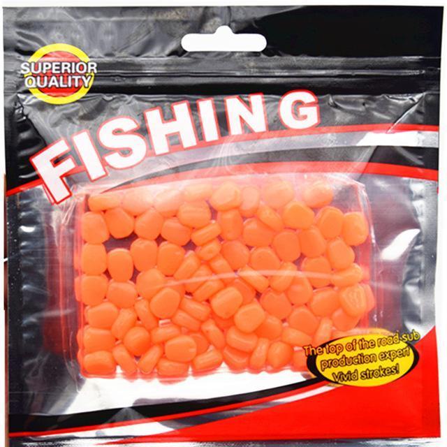 High Quality 100Pcs/Lot Soft Baits Corn Carp Fishing Lures With The Smell Of-WDAIREN KANNI Store-D-Bargain Bait Box