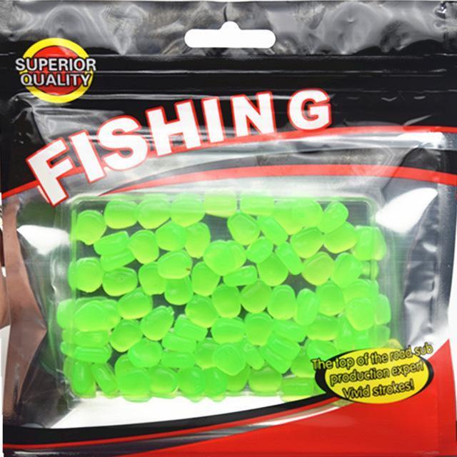 High Quality 100Pcs/Lot Soft Baits Corn Carp Fishing Lures With The Smell Of-WDAIREN KANNI Store-E-Bargain Bait Box