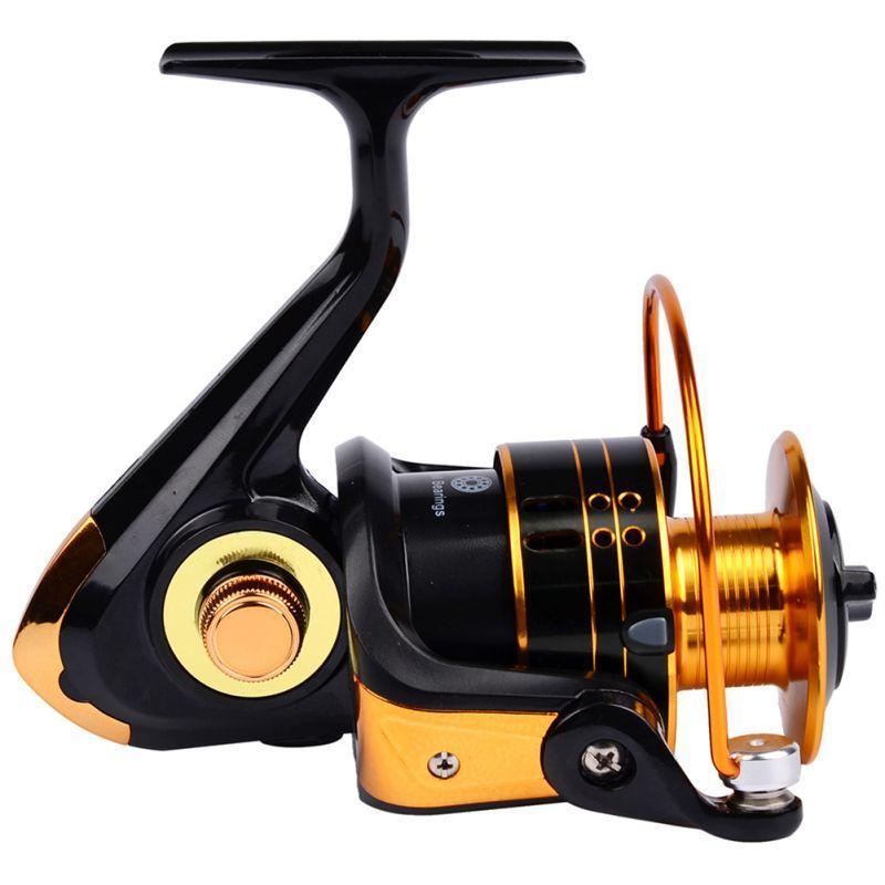 High Quality 12Bb Bobine Di Pesca Cuscinetti A Sfera 5.2: 1 Gear Ratio-Spinning Reels-Anything is possible Store-1000 Series-Bargain Bait Box