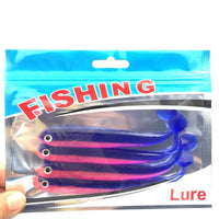 High Quality 4Pcs/Lot 128Mm/9.2G Vivid Soft Lures Loach Fishing Bait Fishing-Dreamer Zhou'store-color A-Bargain Bait Box