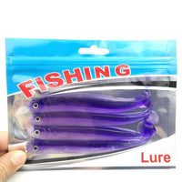 High Quality 4Pcs/Lot 128Mm/9.2G Vivid Soft Lures Loach Fishing Bait Fishing-Dreamer Zhou'store-color D-Bargain Bait Box