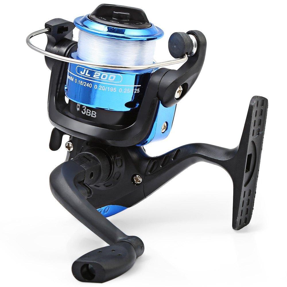 High Quality 5.1:1 Electroplate Spinning Fishing Reel Carp Fishing Wheel-Spinning Reels-Mr. Fish Store-Blue-Bargain Bait Box