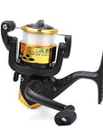 High Quality 5.1:1 Electroplate Spinning Fishing Reel Carp Fishing Wheel-Spinning Reels-Mr. Fish Store-Yellow-Bargain Bait Box