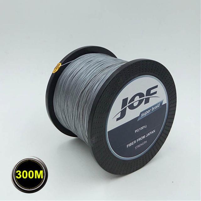 High Quality 8 Strands 300M Super Strong Japan Multifilament Pe 8 Braided-LooDeel Outdoor Sporting Store-Gray-1.0-Bargain Bait Box
