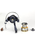 High-Quality Carp Spinning Fishing Reel Front And Rear Drag System Infinite-Spinning Reels-DAGEZI Store-5000 Series-Bargain Bait Box