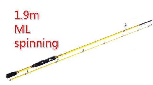 High Quality Female Fishing Rod 2 Section Power Ml Carbon Spinning Casting-Spinning Rods-ZHANG 's Professional lure trade co., LTD-Clear-Bargain Bait Box