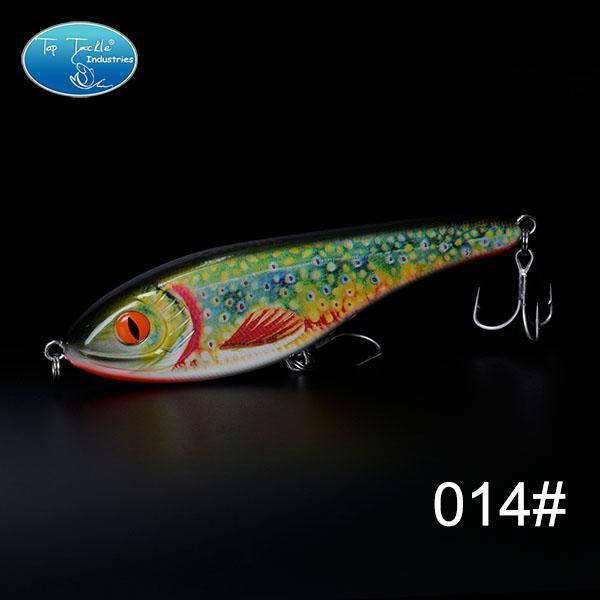 High-Quality Fishing Lure Jerk Bait Fishing Lures 150Mm 76.5G-TOP TACKLE INDUSTRIES-150mm 76g 014-Bargain Bait Box