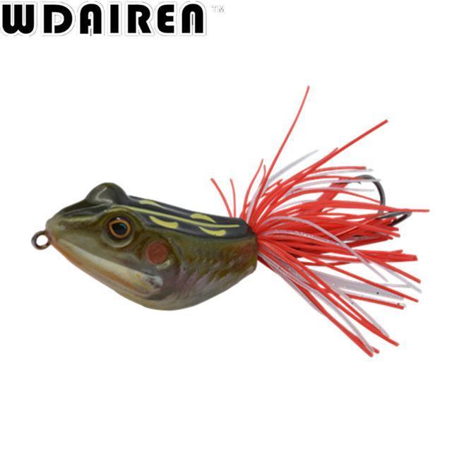 High Quality Kopper Live Target Abs Frog Lure 5Cm 12G Snakehead Lure Topwater-WDAIREN fishing gear Store-B-Bargain Bait Box