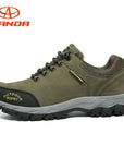 High Quality Men Hiking Shoes Autumn Winter Big Size Us7 11.5 Wear Resistant-Hiking Shoes-QIANDA Official Store-Green Hiking Shoes-7-Bargain Bait Box