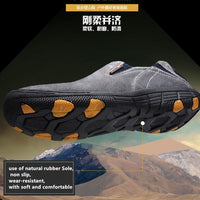 High Quality Outdoor Genuine Leather Shoes Men Breathable Hiking Shoes Male-The 61th minute-coffee-7-Bargain Bait Box