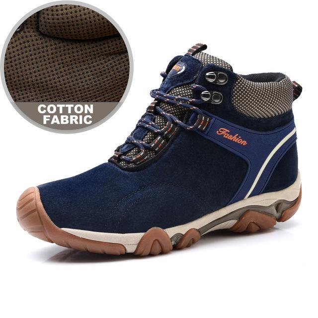High Quality Outdoor Mountain Shoes Men Outventure Trail-Shoes-Waterproof-DR.Eagle Official Store-Autumn spring blue-6.5-Bargain Bait Box
