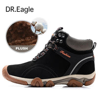 High Quality Outdoor Mountain Shoes Men Outventure Trail-Shoes-Waterproof-DR.Eagle Official Store-Winter black-6.5-Bargain Bait Box
