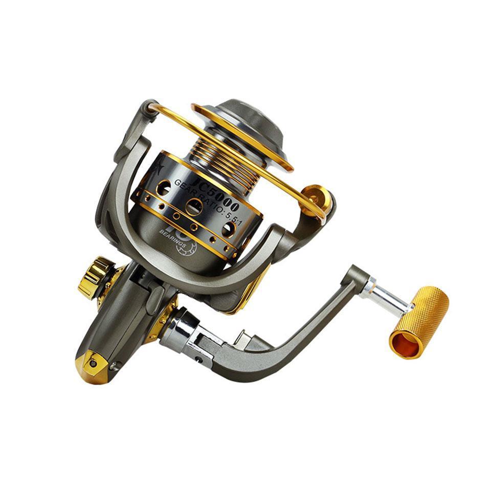 High Quality Spinning Fishing Reel 10Bb 5.5:1 1000-7000 Series Metal Spool-Spinning Reels-AOLIFE Sporting Store-1000 Series-Bargain Bait Box