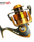 High Quality Spinning Fishing Reel Metallic Spool 13+1Ball Bearing Molinete Para-Spinning Reels-HD Outdoor Equipment Store-2000 Series-Bargain Bait Box