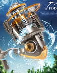 High Quality Spinning Reel Dp1000-7000 11Bb 5.2:1/4.7:1 Metal Spinning Fishing-Spinning Reels-RedMeet Fishing Store-1000 Series-Bargain Bait Box