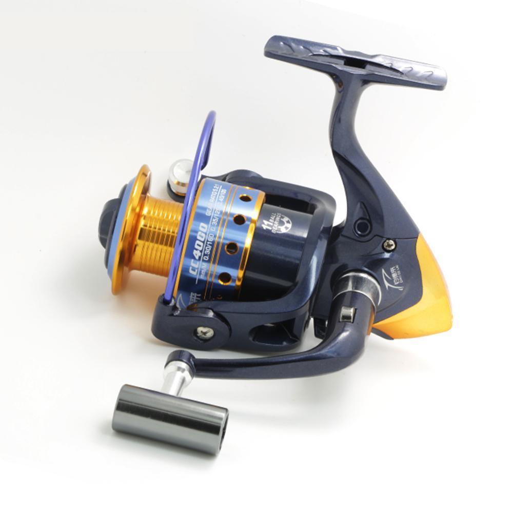 High Quality Super Technology Fishing Reel 11Bb Bearing Balls 1000-6000 Series-Spinning Reels-DAGEZI Store-1000 Series-Bargain Bait Box