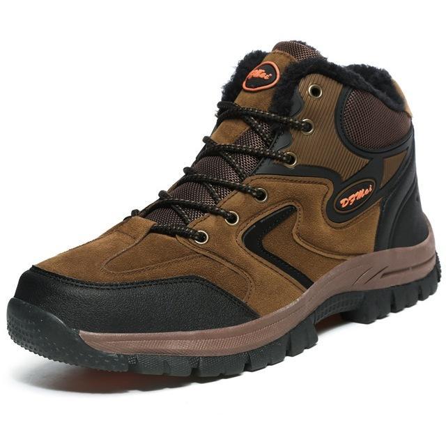 High Quality Trend Autumn And Big Size Winter Hiking Shoes Breathable Outdoor-Shop1833316 Store-727brown-5.5-Bargain Bait Box