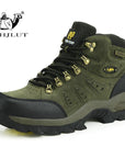 High Quality Unisex Hiking Shoes Autumn Winter Brand Outdoor Mens Sport Cool-ZIMNIE Sneakers Store-Army Green Yellow-5-Bargain Bait Box