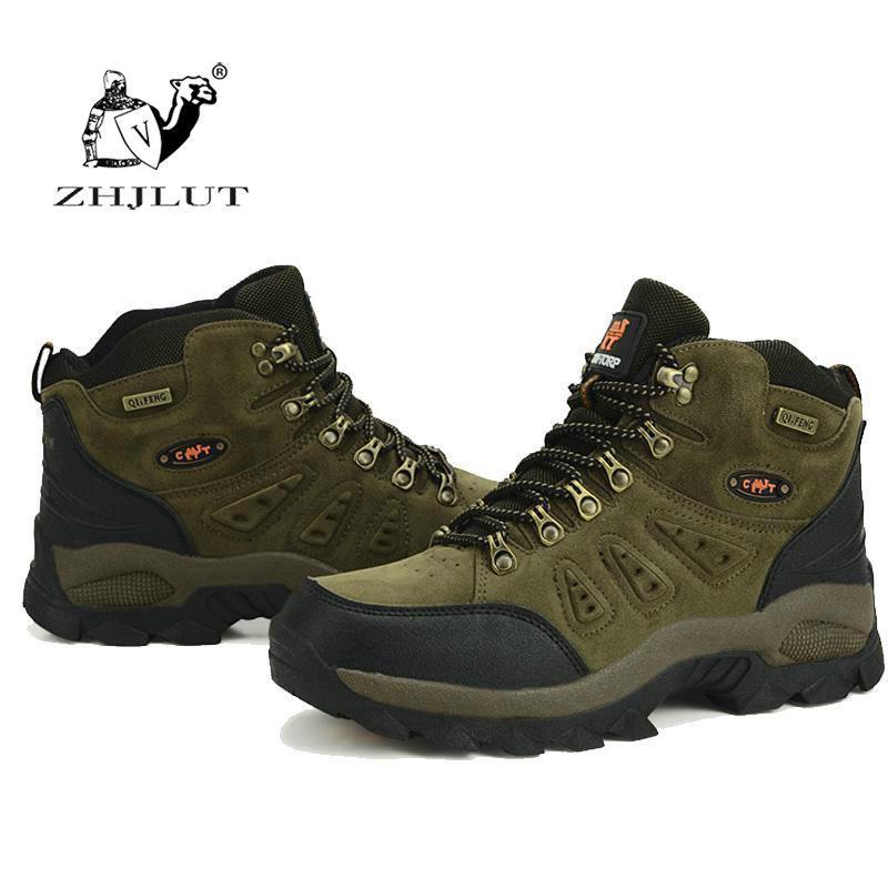 High Quality Unisex Hiking Shoes Autumn Winter Brand Outdoor Mens Sport Cool-ZIMNIE Sneakers Store-Gray Blue-5-Bargain Bait Box