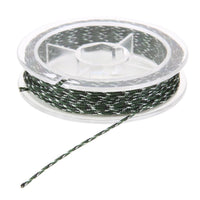 High Strength 45Lb 5M Leadcore Braided Camouflage Carp Fishing Line Hair Rigs-Traveling Light123-Bargain Bait Box