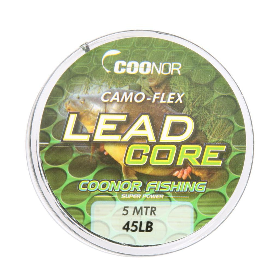 High Strength 45Lb 5M Leadcore Braided Camouflage Carp Fishing Line Hair Rigs-Traveling Light123-Bargain Bait Box