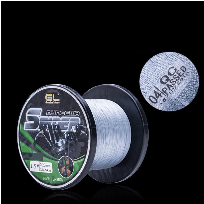 High Strength Fish Line 500 Meters 8 Strands Pe Braided Wire Line Fishing-ZHANG 's Professional lure trade co., LTD-0.4-Bargain Bait Box