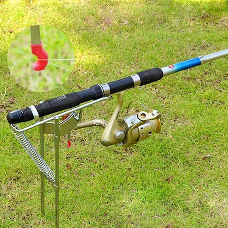 High Strength Stainless Steel Automatic Fishing Rod Mount Spring Fishing  Pole