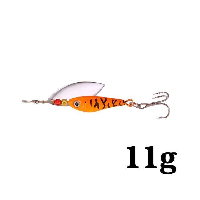 Hight Quality Spinner Spoon Baits Fishing Lure Isca Artificial Pesca 11G 15G 20G-Be a Invincible fishing Store-A-Bargain Bait Box
