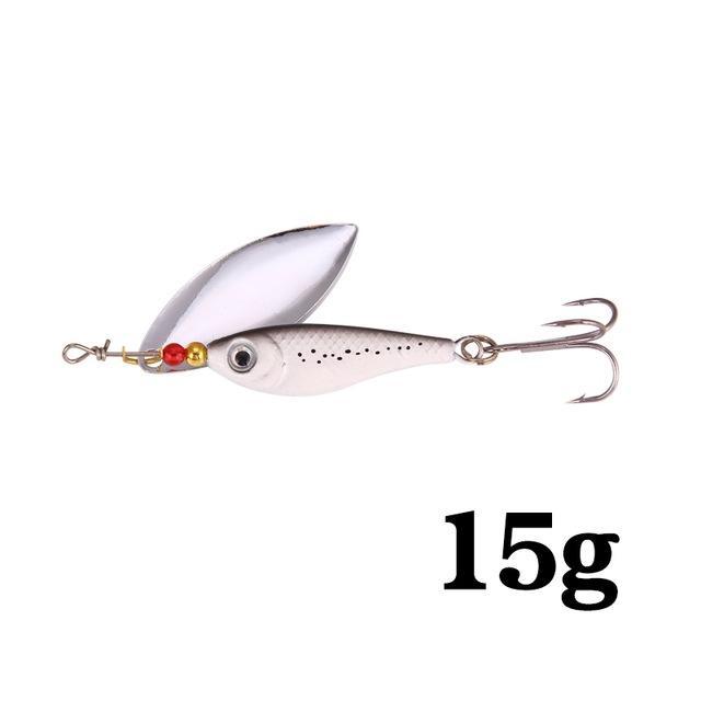 Hight Quality Spinner Spoon Baits Fishing Lure Isca Artificial Pesca 11G 15G 20G-Be a Invincible fishing Store-E-Bargain Bait Box