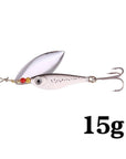 Hight Quality Spinner Spoon Baits Fishing Lure Isca Artificial Pesca 11G 15G 20G-Be a Invincible fishing Store-E-Bargain Bait Box