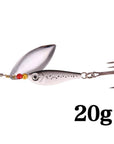 Hight Quality Spinner Spoon Baits Fishing Lure Isca Artificial Pesca 11G 15G 20G-Be a Invincible fishing Store-F-Bargain Bait Box