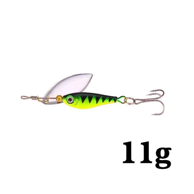 Hight Quality Spinner Spoon Baits Fishing Lure Isca Artificial Pesca 11G 15G 20G-Be a Invincible fishing Store-G-Bargain Bait Box