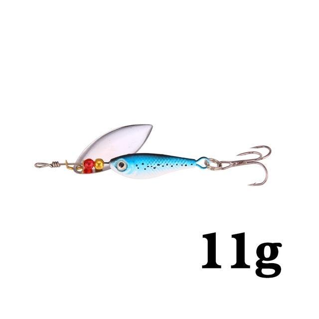 Hight Quality Spinner Spoon Baits Fishing Lure Isca Artificial Pesca 11G 15G 20G-Be a Invincible fishing Store-J-Bargain Bait Box